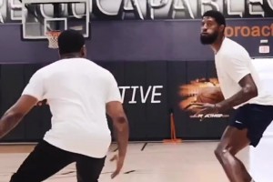 今日份球员营业！主打“一网打尽”！